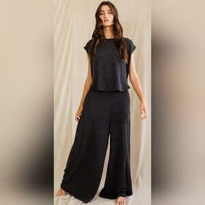 Bucketlist Textured Jumpsuit - Wear 3 Ways!